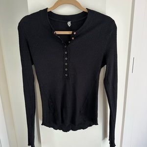 Free People Keep it Basic Longsleeve Layering Top